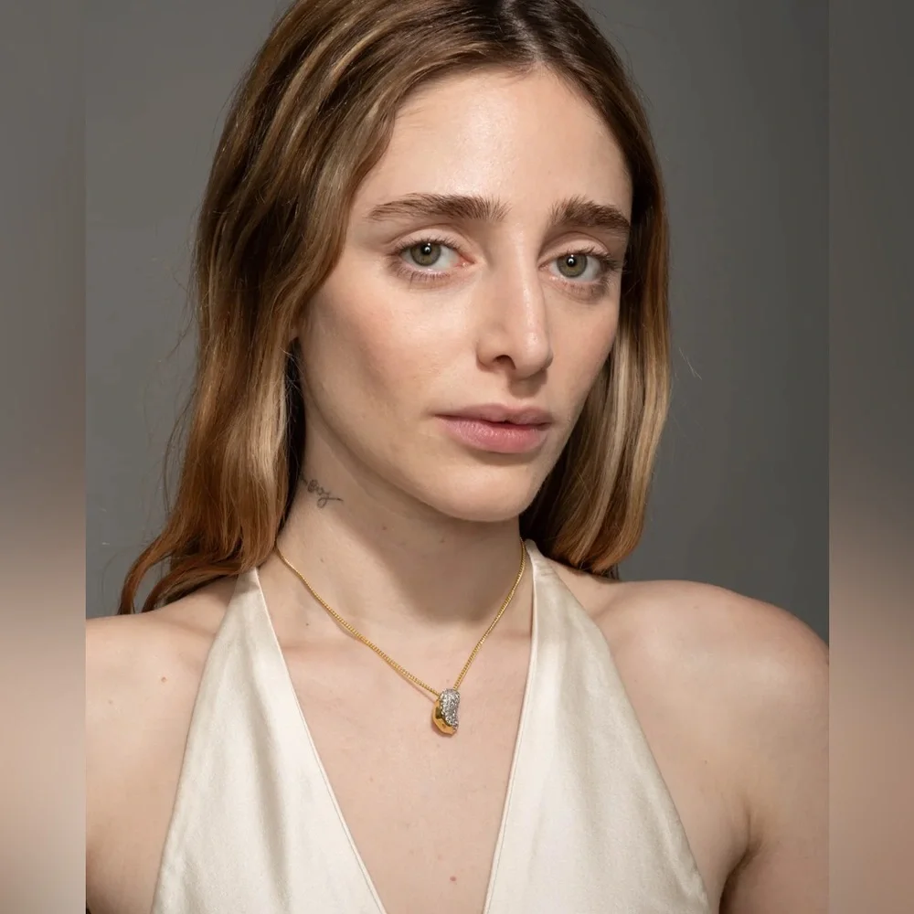 ALEXIS BITTAR • Solanales Crystal Small Pebble Necklace
